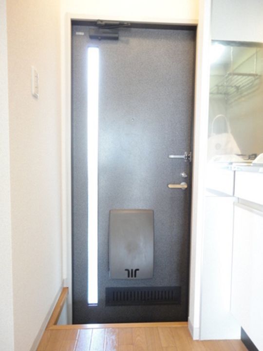 グリーンヒルハイツの玄関