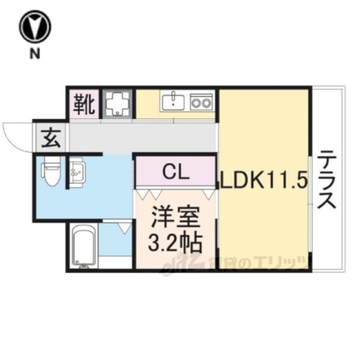 グランドールモンシェリーの間取り