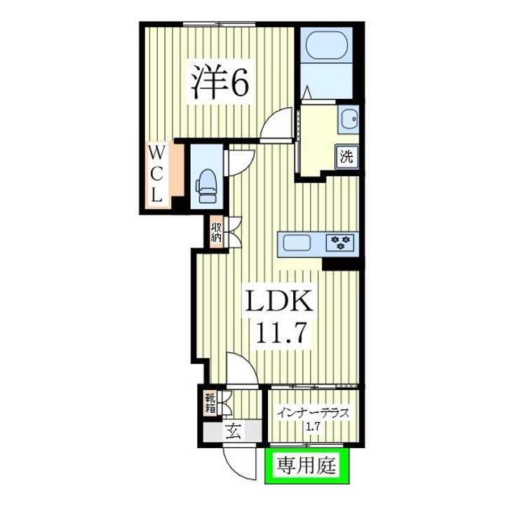 ルナ クレセンテIIIの間取り