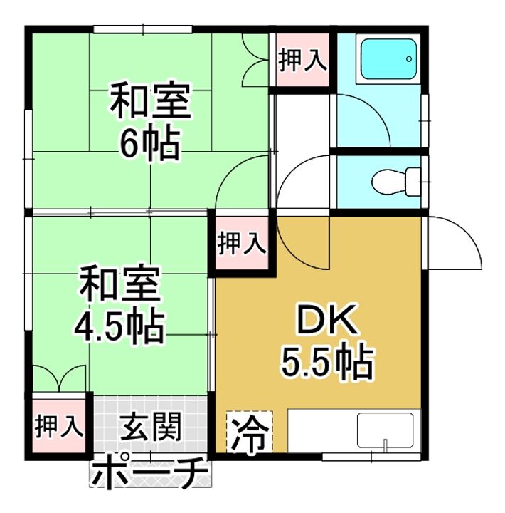 滋賀県大津市真野5(一戸建)の賃貸物件の間取り