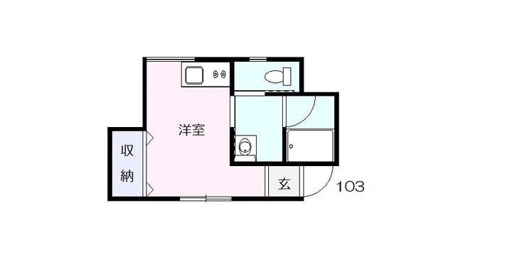 モンステラの間取り