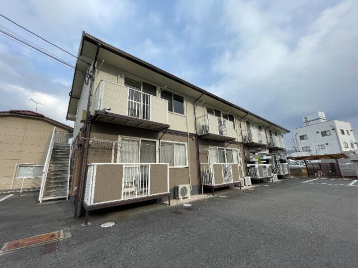 岡山県倉敷市西富井(アパート)の賃貸物件の外観
