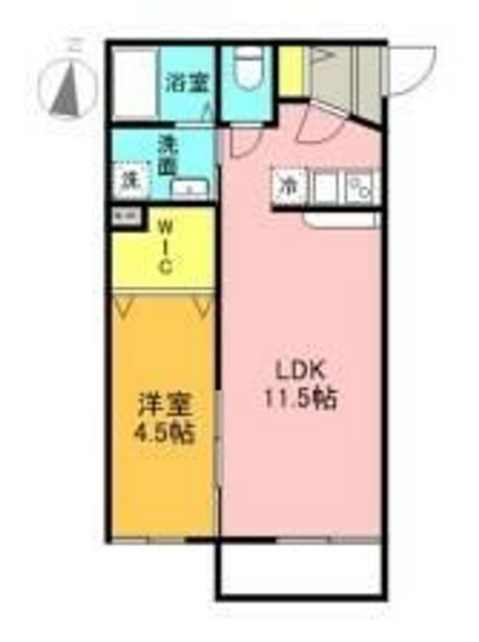 千葉県野田市清水(アパート)の賃貸物件の間取り