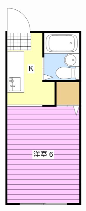 スクエア国安Wの間取り