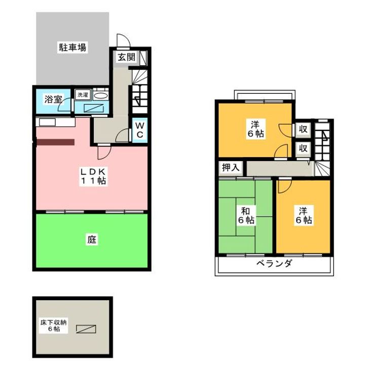レジデンス光和114の間取り