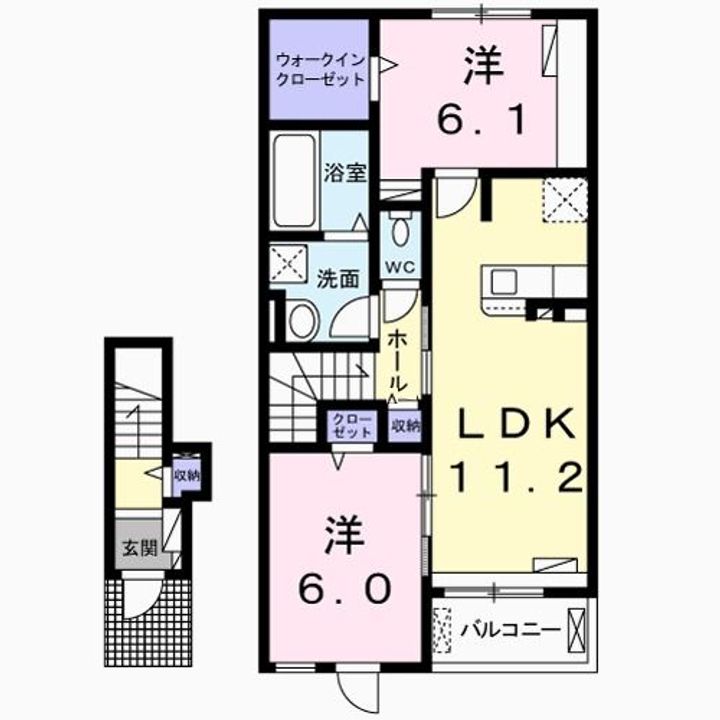 フロレスタの間取り