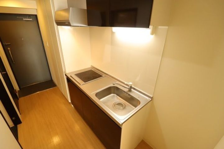 広島県広島市中区三川町(マンション)の賃貸物件のキッチン