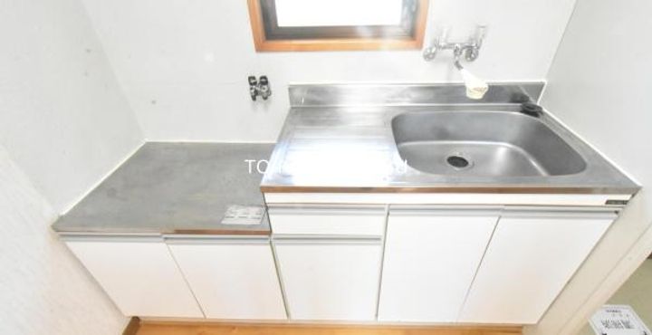 神奈川県川崎市中原区下沼部(マンション)の賃貸物件のキッチン