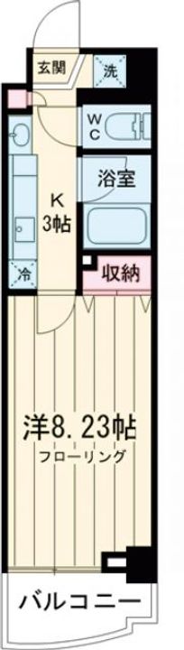 SKガーデン葛西Vの間取り