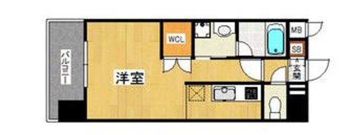 プライムアーバン博多東の間取り