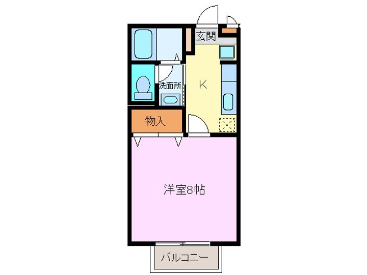 サンモール・エスの間取り