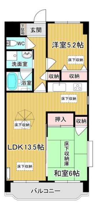 ルネスパークショアの間取り