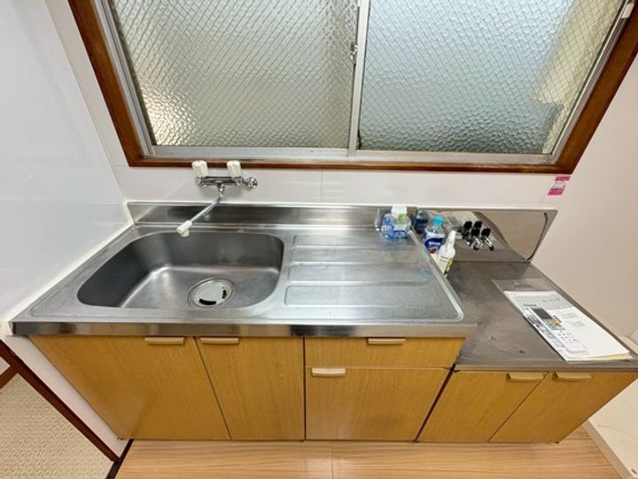 木本アパートのキッチン