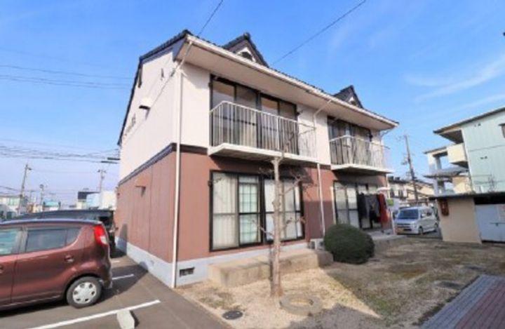 岡山県岡山市北区辰巳(アパート)の賃貸物件の外観