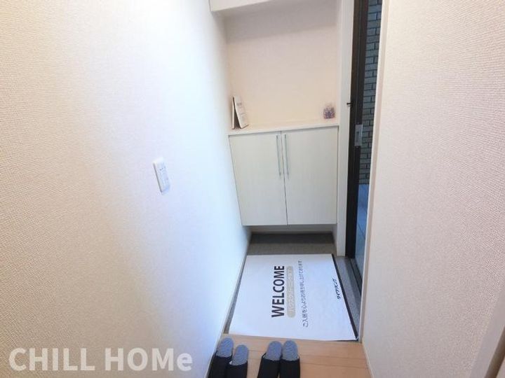 群馬県高崎市下之城町(アパート)の賃貸物件の玄関