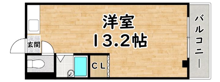 メゾンこがねの間取り