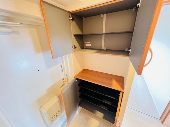 西国立グリーンマンションの玄関