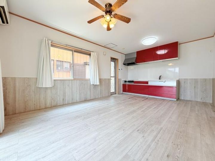 千葉県山武郡九十九里町真亀(一戸建)の賃貸物件の居間