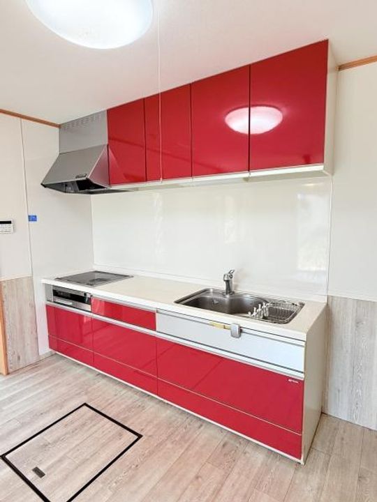 千葉県山武郡九十九里町真亀(一戸建)の賃貸物件のキッチン