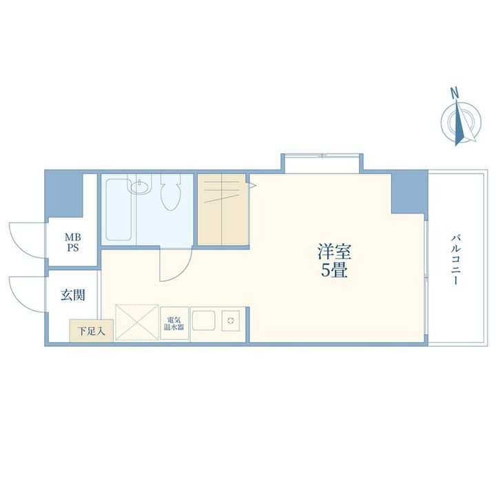 神奈川県相模原市中央区相模原5(マンション)の賃貸物件の間取り