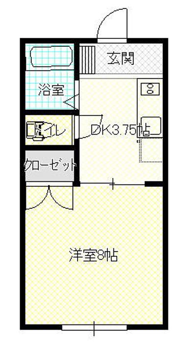 グリーンコーポ紫峰A棟の間取り