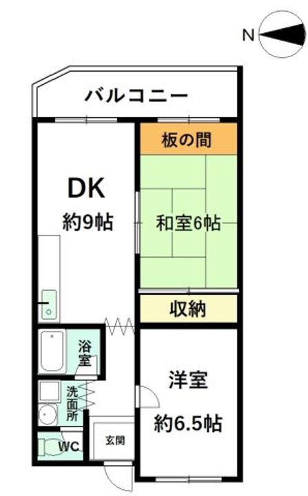 ヌーベル堀川の間取り