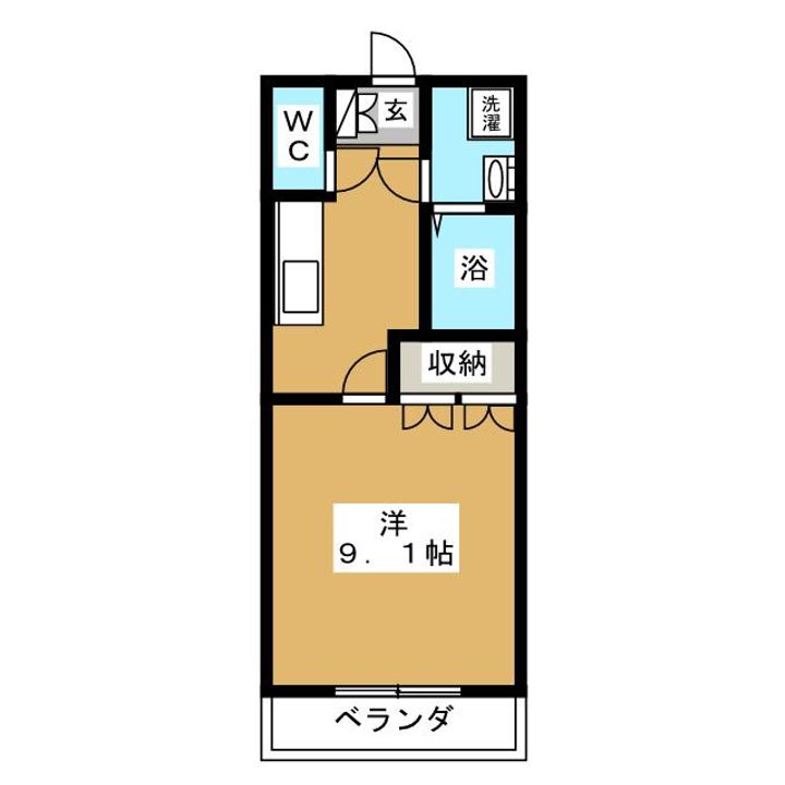 サンハイツの間取り