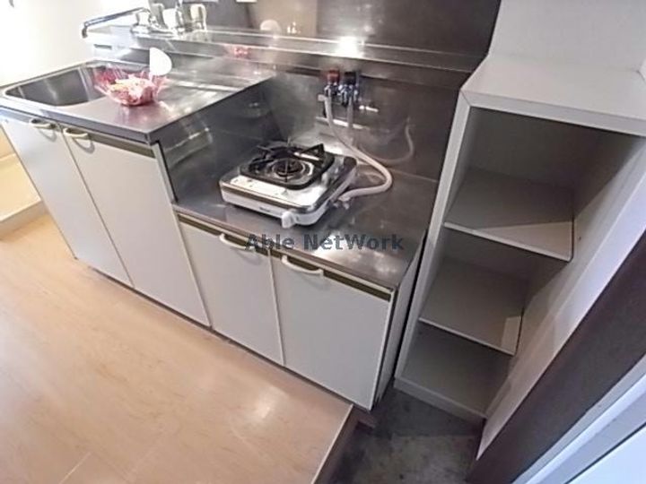 岐阜県岐阜市折立(マンション)の賃貸物件のキッチン