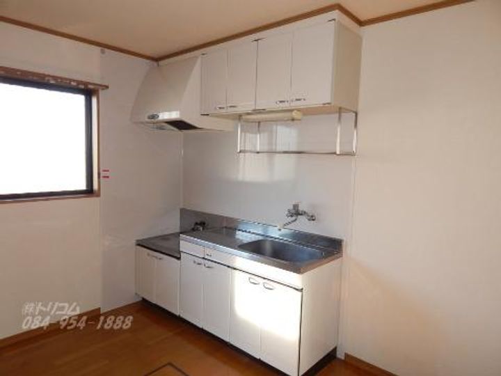 広島県福山市神辺町字十三軒屋(一戸建)の賃貸物件のキッチン