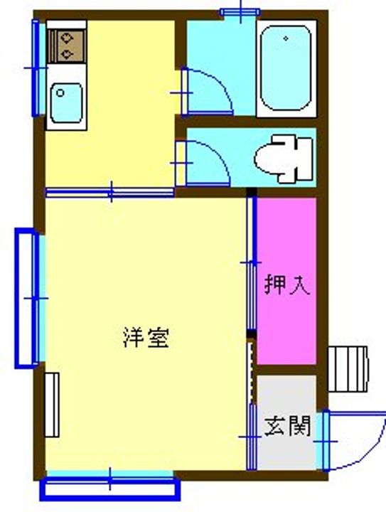 サンチェリーの間取り