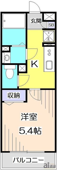 東京都練馬区石神井台3(マンション)の賃貸物件の間取り
