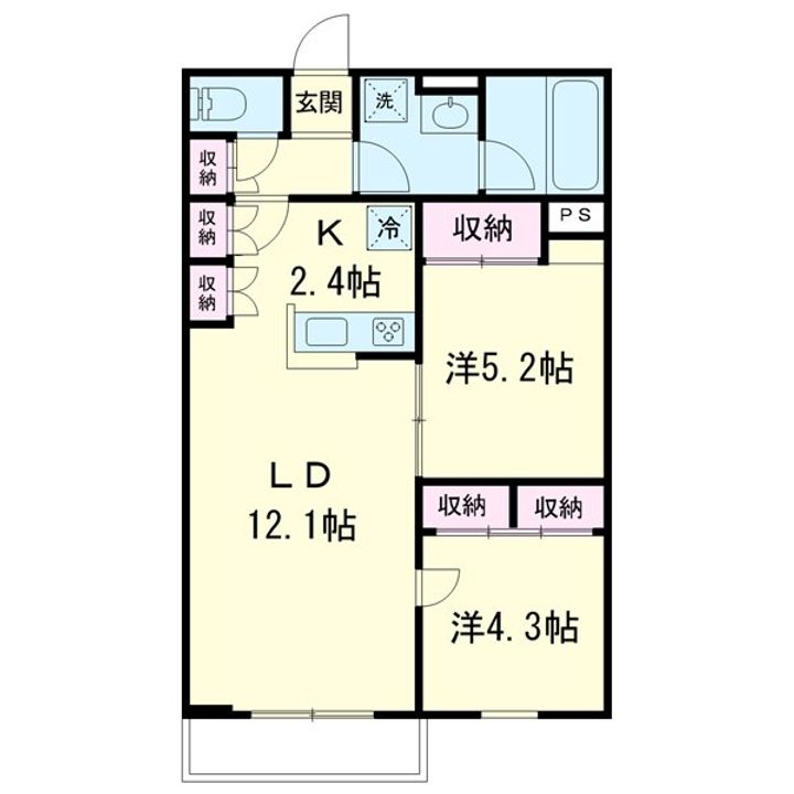 T’s Mansionの間取り