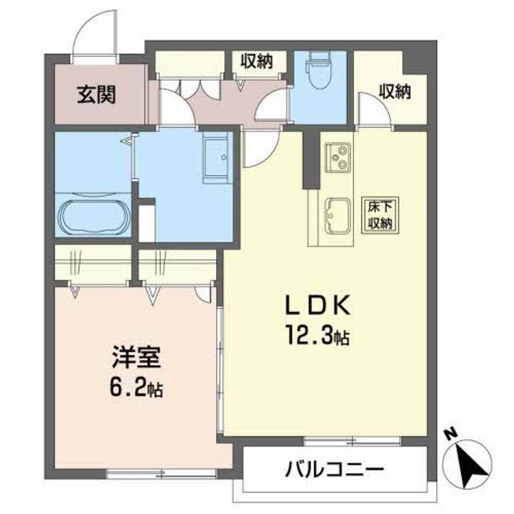 ロイヤルコートハウスの間取り
