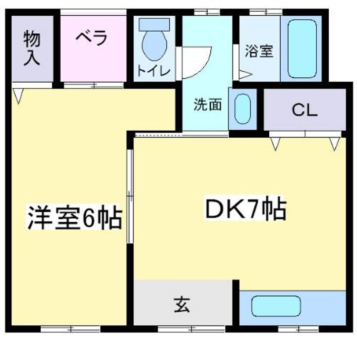 大阪府大阪市住吉区我孫子4(一戸建)の賃貸物件の間取り