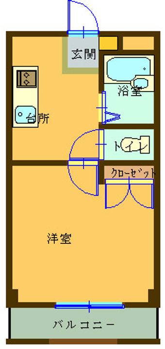 Kコート横路の間取り