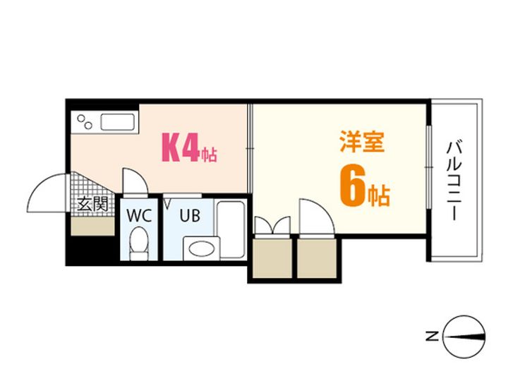 第1下原ビルの間取り