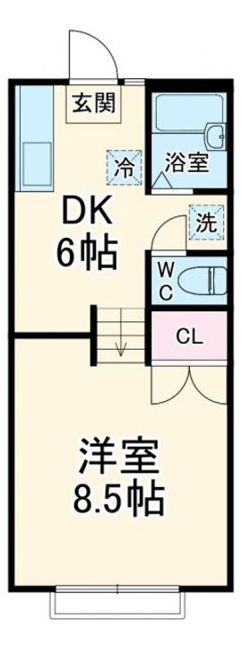 レガーロの間取り