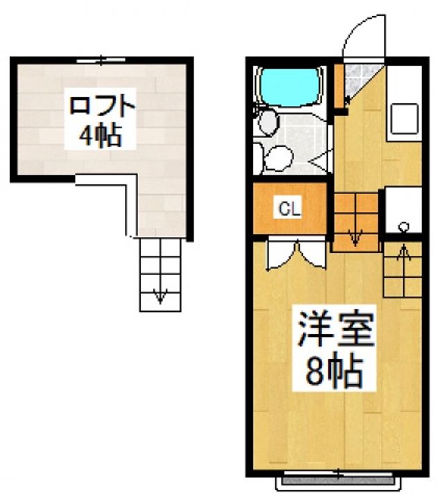 パインハイムの間取り