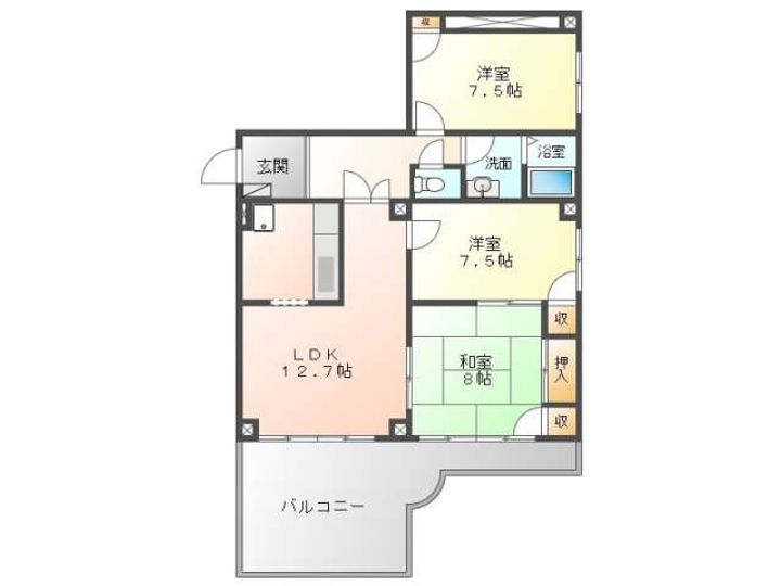 TY882の間取り
