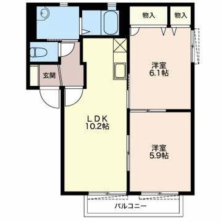 サンモールの間取り