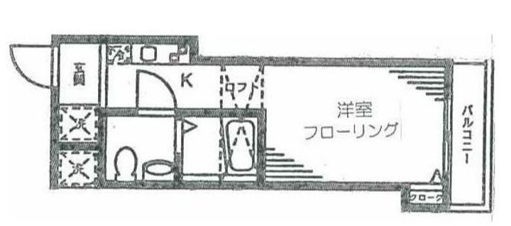 神奈川県横浜市保土ヶ谷区霞台(アパート)の賃貸物件の間取り