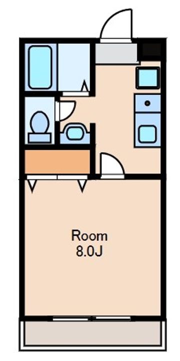 東京都杉並区井草2(アパート)の賃貸物件の間取り