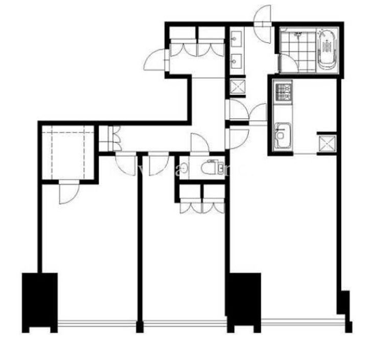 ラ・トゥール新宿グランドの間取り