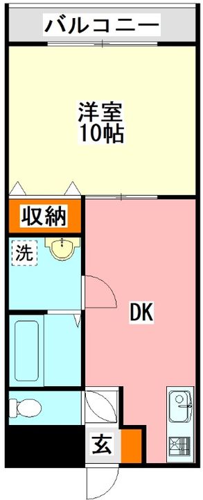 レークサイドエクセルの間取り