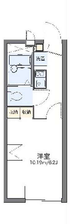 レオパレスVientoの間取り