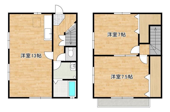 サンセール泗水の間取り