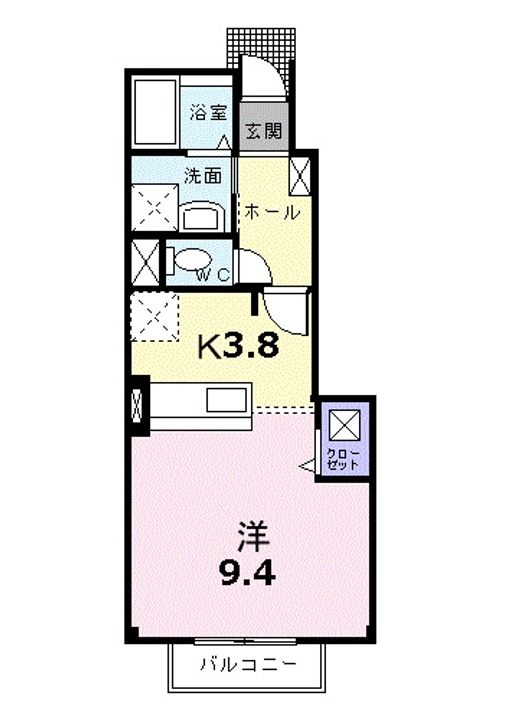 グレースハイム佐賀の間取り