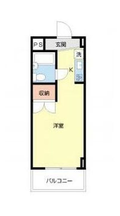 熊谷朝日第二ハイツの間取り