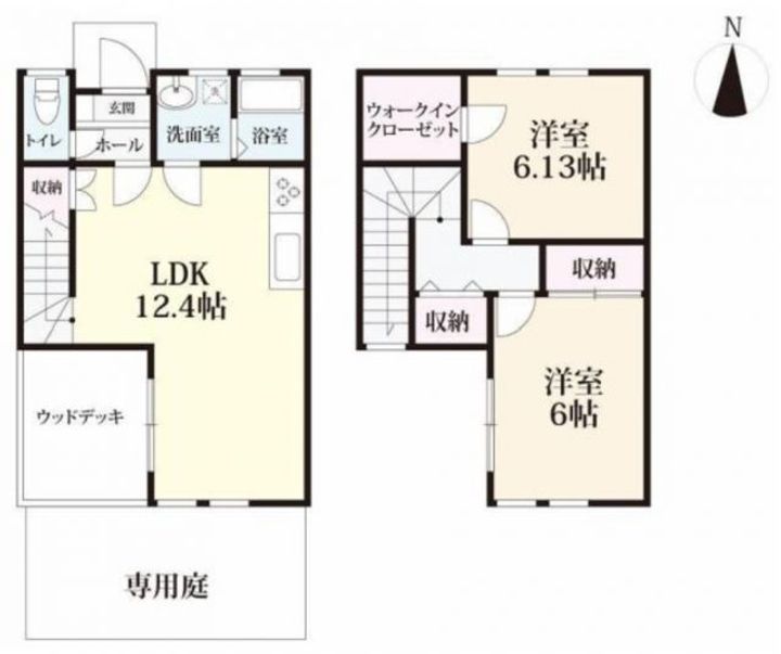 福福参番館の間取り