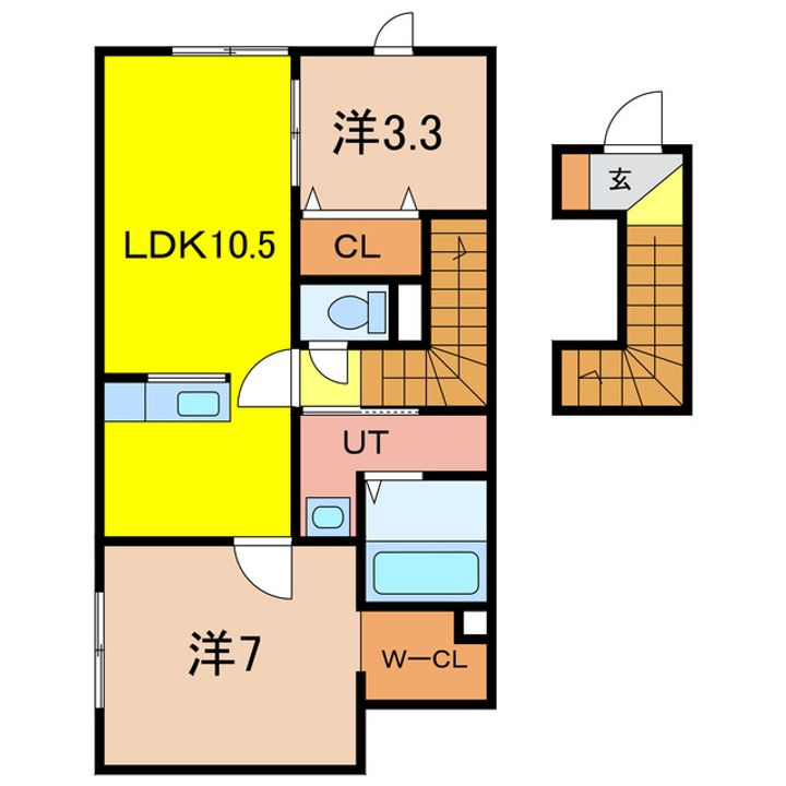 T-SQUAREIIの間取り